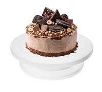 Plateau À Gâteau Rotatif, 28cm Outils De Plateau Tournant pour Gâteaux, Base Giratoire Haute, Tournant De Gâteau Rotatif, Kit De Fournitures Support Assiettes De Décoration De Gâteaux