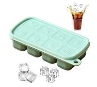 Plateau à glaçons à 8 cavités - Moule à glace en silicone avec distributeur | Fabricant domestique | Plateau en silicone alimentaire, libération facile, sans torpeur