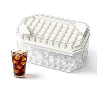 Plateau à GlaçOns Avec Couvercle, Moule à GlaçOns Petit Pour Café Facile à DéMouler Pour Camping, RéUnions Familiales Et FêTes D’Anniversaire