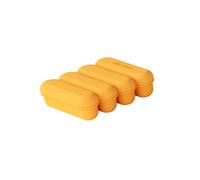 Plateau à glaçons en Silicone à 4 grilles à libération facile, moules à glace à longues bandes avec couvercle pour whisky, accessoires de cuisine, plateau de bloc de congélation en élastomère