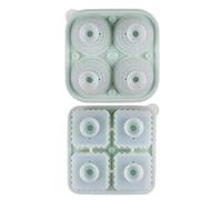 Plateau à glaçons - Récipient portable en silicone réutilisable avec couvercle entonnoir | Bac à glaçons avec couvercle pour cuisine, réfrigérateur, congélateur, nourriture, , maison, boissons
