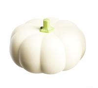 Plateau à goûter en forme de citrouille sur le thème d'Halloween avec design résistant à l'humidité et rangement pratique des cure-dents pour un divertissement sans effort (beige)
