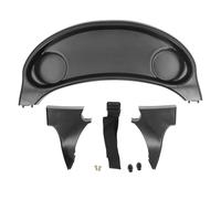 Plateau à goûter pour poussette, installation rapide, porte-gobelet universel pour poussette avec compartiment à goûter pour bébés, tout-petits et enfants, fabriqué en plastique