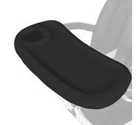 Plateau à goûter pour poussette, organiseur de poussette avec porte-gobelet, plateau à collation universel 2 en 1 pour poussette avec porte-gobelet, attrape-collation et pour fixer la tablette à