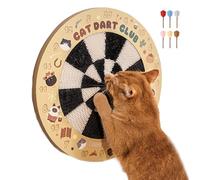 Plateau à Gratter Vertical, Tapis à Gratter Horizontal, Réversible Planche à Gratter pour Chat, Carton Durable, 45 * 45cm avec 6 Sets Juguetes Gatos Interactivos