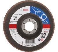 Plateau à lamelles X551 Expert for Metal, droit, 125 mm, 120, tissu de verre