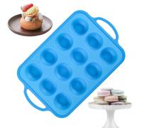 Plateau à muffins en silicone, moule cylindrique en silicone de cuisson
