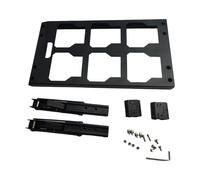 Plateau à outils pliable avec surface de travail extensible compatible avec les systèmes de stockage de modules Construction robuste en acier carbone Conception peu encombrante Surfaces de travail