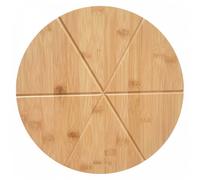 PLATEAU À PIZZA EN BOIS 35cm KINGHOFF KH-1565