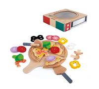 Plateau à Pizza - HAPE - Complet - Bois et plastique - 29 pièces - Pour enfants