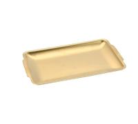 Plateau à Plat en Acier Inoxydable 304, Plateau de Service résistant à la, Plat rectangulaire pour Les Restaurants et Les Maisons, Plateau de Service résistant à la