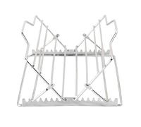 Plateau À Rôtir - Acier Inoxydable, Grille, Ensemble De Rôtissoire À Dinde, Support De Gril Pour Four Fumoir | Supports De Cuisson Antiadhésifs Lavables Au Lave-vaisselle, Support À Rôtir Pour La Cuis
