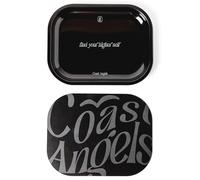 Plateau à rouler avec couvercle magnétique - Plateau à rouler portable avec emballage cadeau - Kit complet pour la maison ou les déplacements