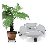 Plateau à Roulettes Dewel Support de Pot de Fleurs Réglable 30cm-50cm Stent - 200kg