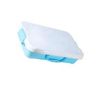 Plateau à sable empilable, récipient sensoriel, bac de rangement pour jouets de plage et équipement d'activité en plein air pour enfants, poubelle sensorielle