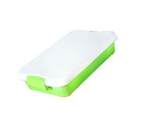 Plateau à sable empilable, récipient sensoriel, bac de rangement pour jouets de plage et équipement d'activité en plein air pour enfants, poubelle sensorielle