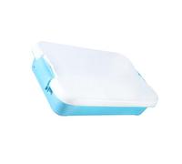 Plateau à sable empilable, récipient sensoriel, bac de rangement pour jouets de plage et équipement d'activité en plein air pour enfants, poubelle sensorielle