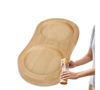 Plateau à sel et poivre - Support de moulin à double grille, rangement résistant à la chaleur | Organisateur de plan de travail de cuisine, design de antidérapant durable, élégant Ba