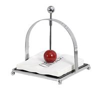 Plateau à serviettes pour invités - Distributeur de mouchoirs, porte-serviettes carré, organisateur de rangement en métal | Plateau d'essuie-mains en papier compact pour les commodes de cuisine et de