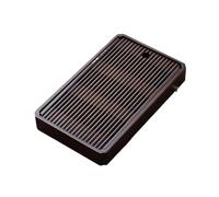 Plateau à thé en Bambou Plateau à thé en bambou, stockage de l'eau, service Kung Fu, plateau rectangulaire simple, rangement du(30x18x4cm)