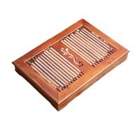 Plateau à thé en bambou Plateau à thé en bois massif avec tiroir, grande théière simple de rose(Purple)