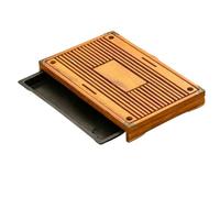 Plateau à thé en Bambou Service à thé, plateau en bambou, table mélamine, stockage de l'eau, service, tasse Pu'er chinois, outils cérémonie(Shape 10)