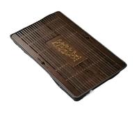 Plateau à thé en Bambou Service à thé, plateau en bambou, table mélamine, stockage de l'eau, service, tasse Pu'er chinois, outils cérémonie(Shape 9)