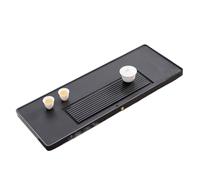Plateau à thé en ébonite entière naturelle, modèle pierre, Simple, bureau, brassage sec, Table chinoise Kung Fu Table à Thé pour la Maison Plateau à Thé(70 * 30 * 3cm)