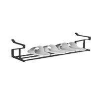 Plateau à tiroirs organisateur pour chaussures - porte-chaussures pour cloison en couches, clip pour étagères à chaussures | plateau à chaussures rétractable avec clips, organisateur de chaussures