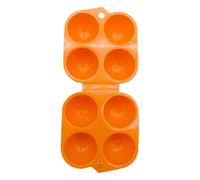 Plateau à œufs - 4 carrés de rangement | Boîte de rangement | Anti-fuite et résistant aux chocs | Boîte de rangement pour camping, pique-nique, cuisine, réfrigérateur extérieur