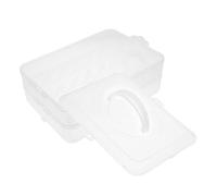 Plateau à Œufs avec Couvercle 2 Niveaux, Poignée, Halloween, Ambiance | Plastique Transparent Empilable, Rangement Visible pour Réfrigérateur, Transport Pratique, Organisation du Plan de Travail,