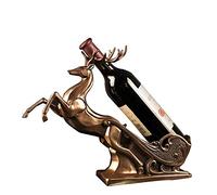 Plateau à vin en forme de cerf - Décoration de la maison - Cadeau - Armoire à vin - Artisanat tendance