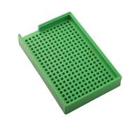 Plateau à vis antistatique avec fente et 160/273/459 trous pour vis de 1 à 4 mm, boîte de rangement durable pour atelier, garage ou bricolage (M2.0 à 2,5)