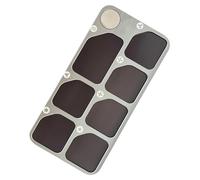 Plateau à vis multi-compartiments pour réparation de téléphones portables et d'ordinateurs, fabriqué à partir d'un tapis de rangement en aluminium de qualité supérieure