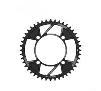 Plateau à vitesse unique étroit et large pour vélos de VTT avec construction en alliage d'aluminium et usinage de précision (44T)