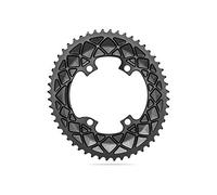 Plateau ABSOLUTEBLACK Ø 110 mm (Shimano asymétrique) extérieur (Double) 52T 4 Trous