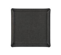 Plateau Acrylique Carré 36 x 36 cm Lin Gris