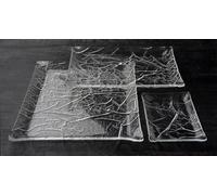 Plateau Acrylique Givré 46 x 36 cm