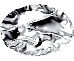 Plateau - Alessi - LC14 - Acier Inoxydable 18/10 - Quatre Compartiments - Plat à Hors-d'oeuvre