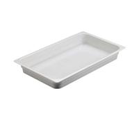 Plateau Ambre Blanc Mélamine GN 1/1 53x32,5x6 Cm Pour Base Asie Leone