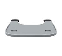 Plateau Amovible For Fauteuil Roulant, Bord Surélevé For Bureau Avec Porte-gobelet Et Emplacement For Téléphone Idéal For Manger Et Écrire(Grey,A)