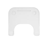 Plateau Amovible For Fauteuil Roulant, Bord Surélevé For Bureau Avec Porte-gobelet Et Emplacement For Téléphone Idéal For Manger Et Écrire(White,B)