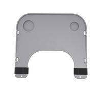 Plateau Amovible For Fauteuil Roulant, Bord Surélevé For Bureau Avec Porte-gobelet Et Emplacement For Téléphone Idéal For Manger Et Écrire(Grey,C)