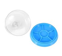 Plateau Anti-poussière pour Montre à 6 Emplacements, Matière Plastique Durable, Parfait pour la Réparation de Montres, Rangement Facile pour Les Petites Choses, pour Les Amateurs de, comme