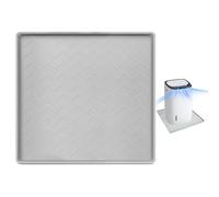 Plateau antidérapant en silicone imperméable - Bac de vidange pour climatiseur portable pour machines domestiques, machines automobiles, mini réfrigérateurs, petits réfrigérateurs, humidificateurs