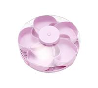 Plateau Apéro - Rotatif Compartimenté Tourneplat Présentoir Ĺazy Susan Organiseur | Plat Range Snacks - Fruits Légumes Noix Amuse-Gueule Support, Cuisine Table Repas Pique-Nique Fête Service