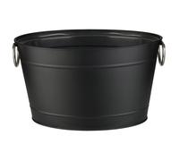 Plateau - plat de service Aps - 30132 - Vintage Plateau en acier inoxydable 26,5 x 38 x 1,5 cm