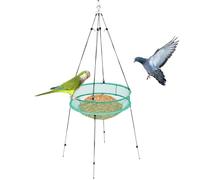 Plateau Attrape-coquilles d'oiseaux - Supports d'alimentation Pliables et légers Portables de 250 g, Cerceau Attrape-Oiseaux | pour Famille Amis Jardin Extérieur Cour Terrain