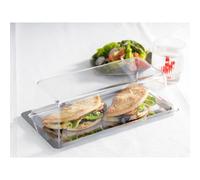 Plateau avec cloche, (L)330 x (P)170 x (H)100 mm