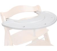 Plateau Avec Xylophone Bebe Play Music Pour Chaise Haute Bebe Alpha+ Et Beta+, Jouet En Bois Bebe (Certifié Fsc®) - Combinable Avec Le Play Tray, Matériau Recyclé - Zebra White